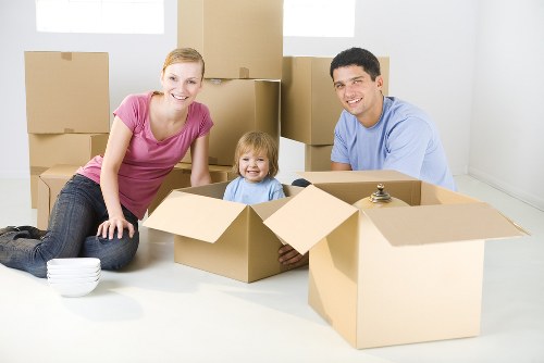Packing and loading items for a move in Kingston upon Thames