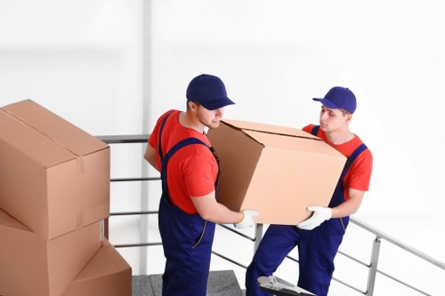 Man and van service in Kingstonuponthames helping with local moving and delivery work