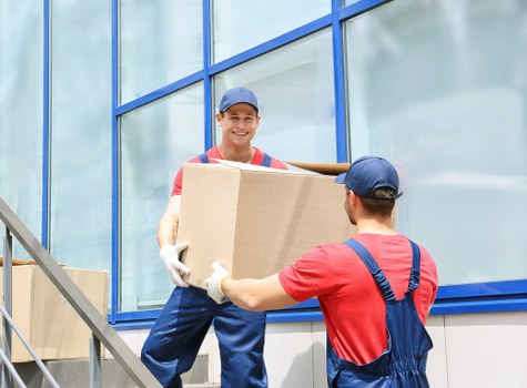 Removal van supporting a home move in Kingston upon Thames