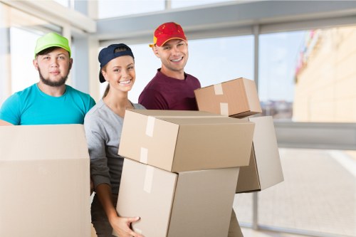 Careful handling of boxes and furniture during a Kingston relocation