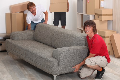 Local house movers assisting a family move in Kingston upon Thames