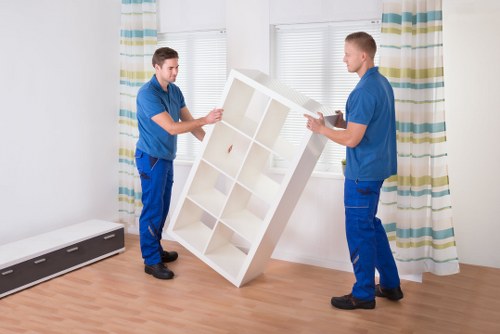 Checklist and packing materials for a smooth home relocation
